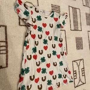 Mini Rodini Clover AOP wing dress
